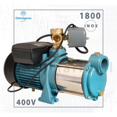 Pompa hydroforowa MHI 1800 INOX (400V) z osprzętem